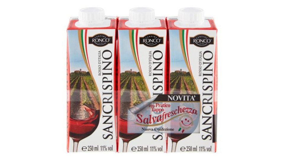 San Crispino Rosso d'Italia 3 x 250 ml