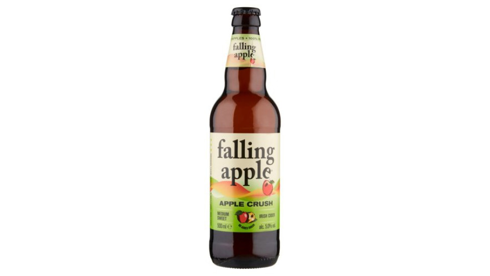 falling apple Apple Crush Medium Sweet Irish Cider 500 ml