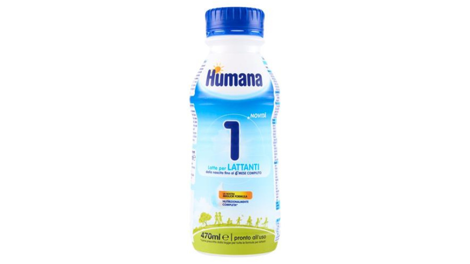 HUMANA 1 LATTE LIQ.BOT.470ML
