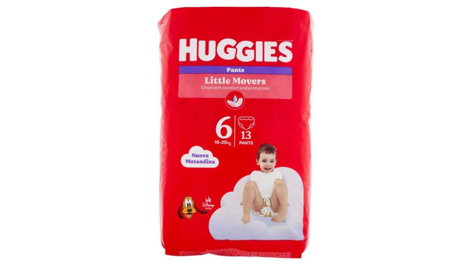 Huggies Little Movers Pants6 15-25 Kg 13 pz