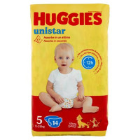 Huggies unistar Pannolini 5 11-25 Kg 14 pz