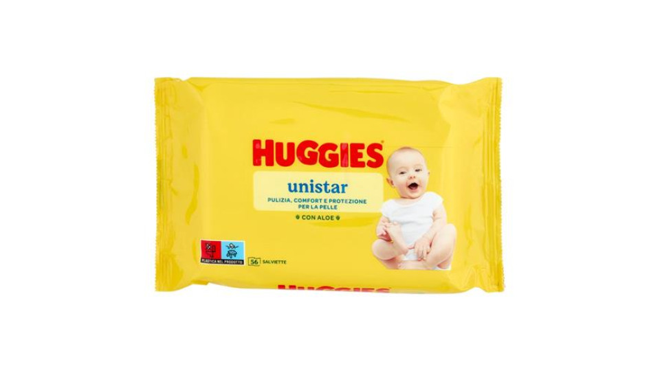 Huggies unistar Salviette 56 pz