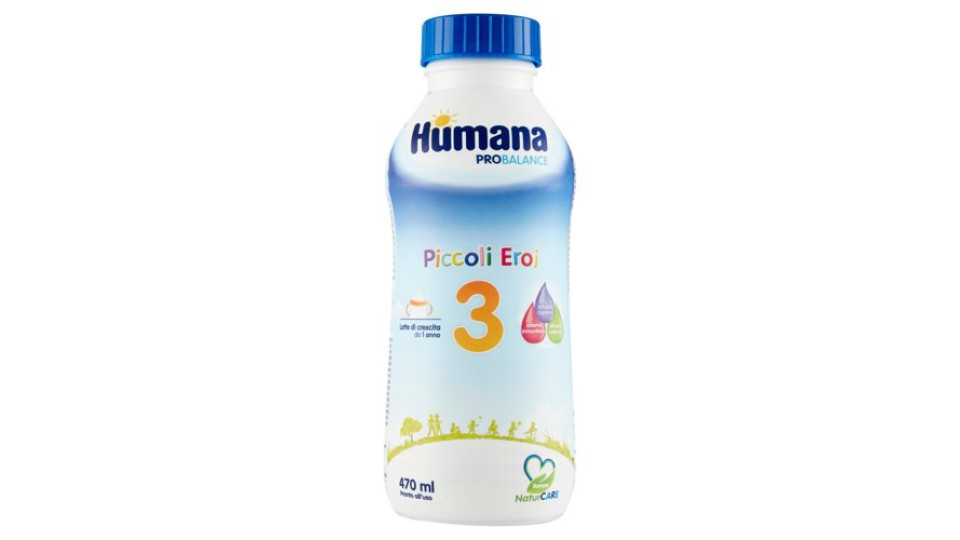 Humana Probalance Piccoli Eroi 3 Latte di crescita 470 ml