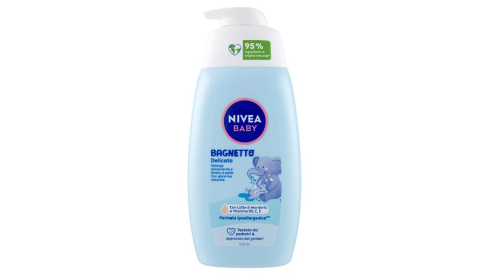 Nivea Baby Bagnetto Delicato 450 ml