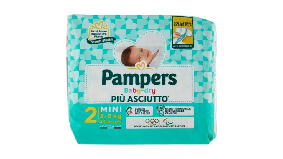 Pampers Baby-dry Mini 24 pz