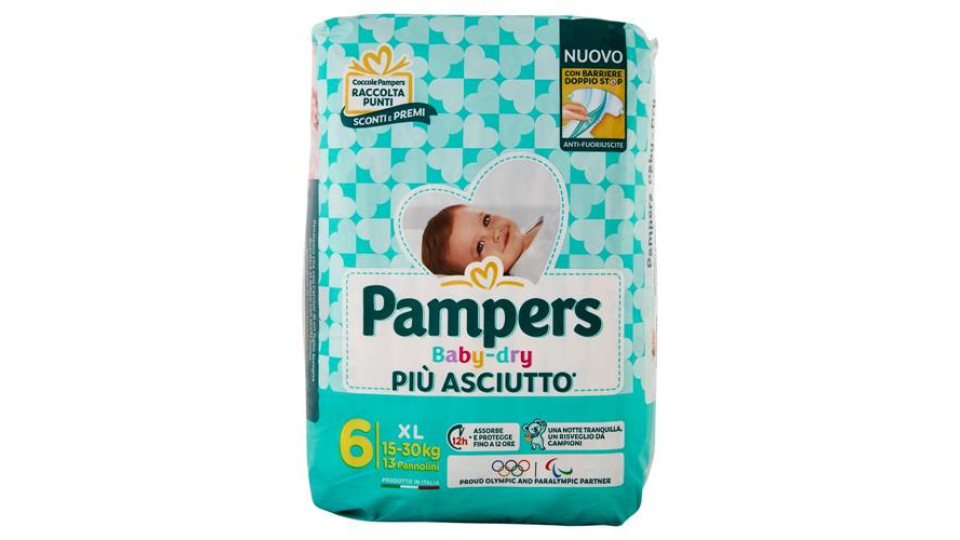 Pampers Baby-dry XL 13 pz