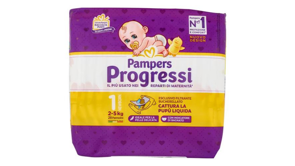 Pampers Progressi Newborn 28 pz