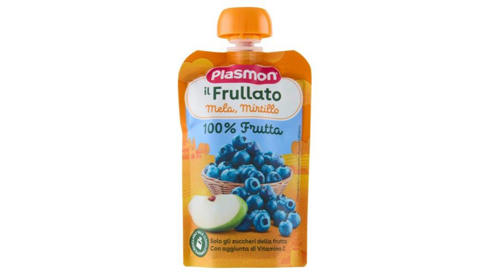 Plasmon 100% Frutta Mela e Mirtillo 100 g