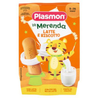 Plasmon La Merenda Dei Bambini Latte E Biscotto 2 X 120 G