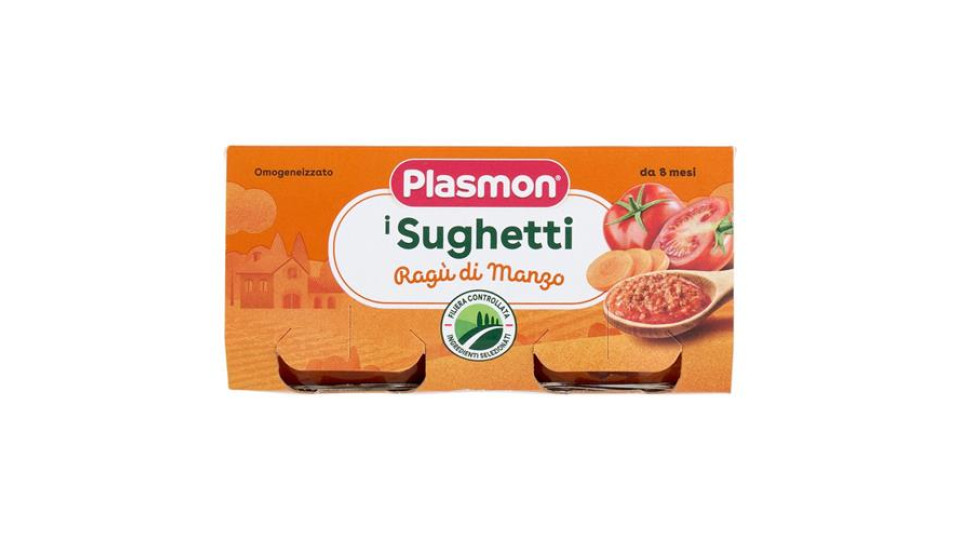 Plasmon Sughetto Ragu Gr.80X2