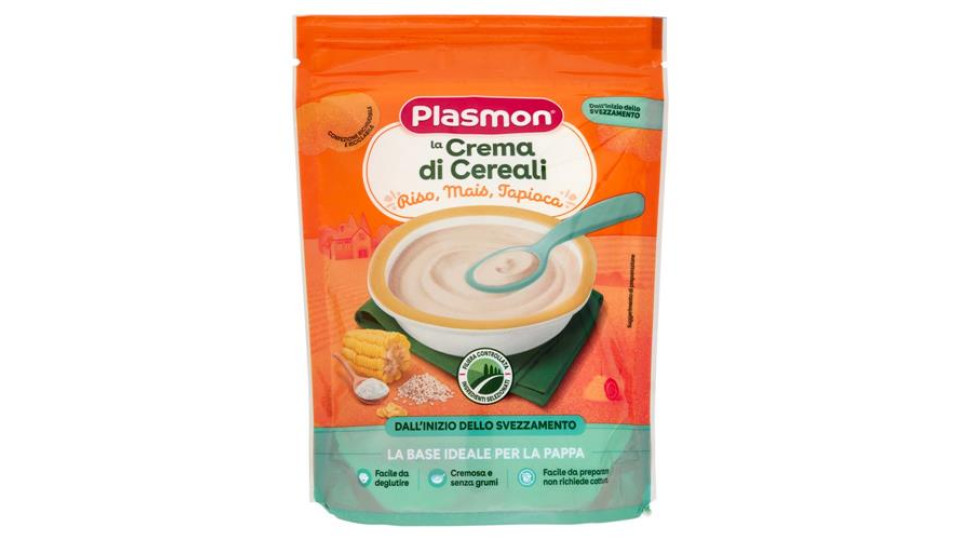 Plasmon la Crema di Cereali Riso, Mais, Tapioca 200 g