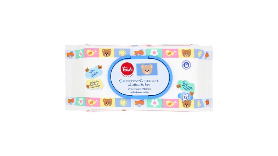 Trudi Baby Care Salviettine Detergenti al nettare dei fiori 72 pz