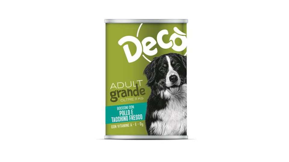 Decò bocconi con pollo e tacchino