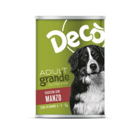 Decò cane bocconi con manzo