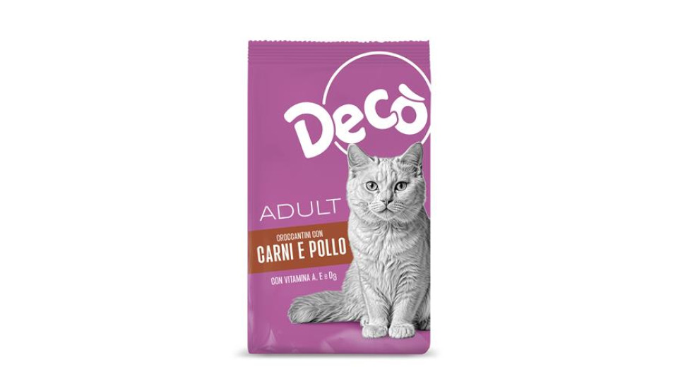 Decò croccantini con carne e pollo