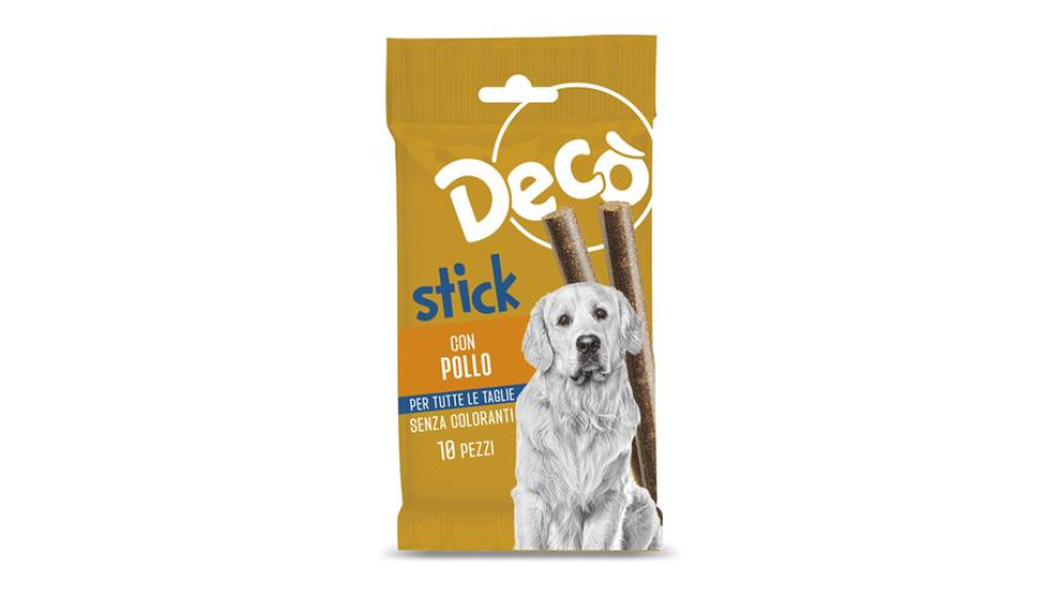 Decò dog sticks con pollo