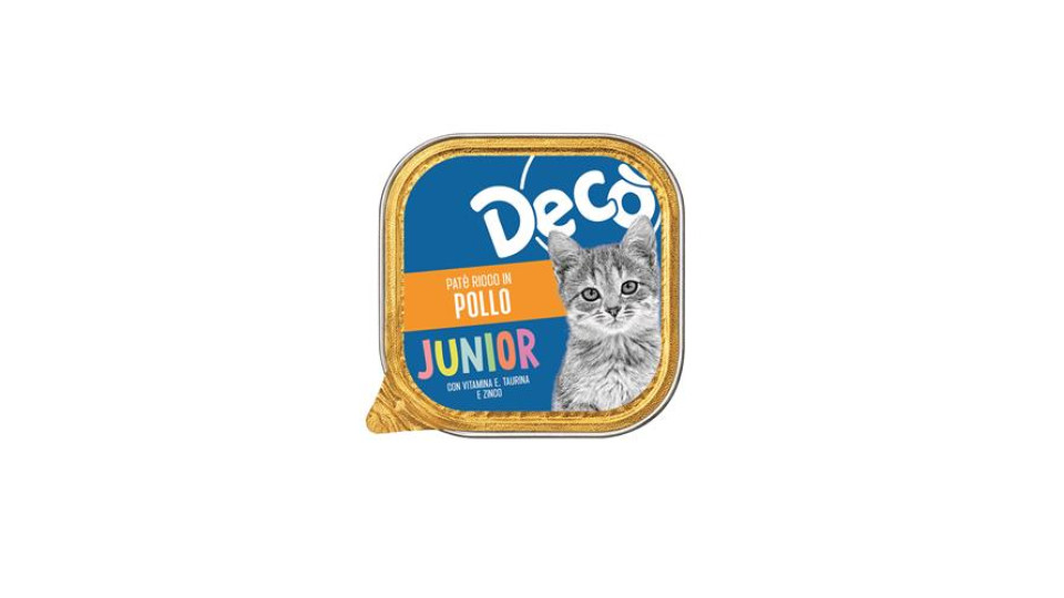 Decò patè con pollo per gattini