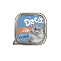 Decò patè con tacchino per gatti sterilizzati