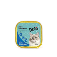 Decò patè con tonno per gatti sterilizzati