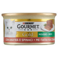 PURINA GOURMET Gold Mousse con Anatra e Spinaci 85 g