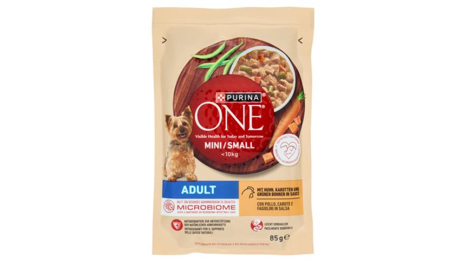 PURINA ONE MINI AD.PO/CA/F 85G