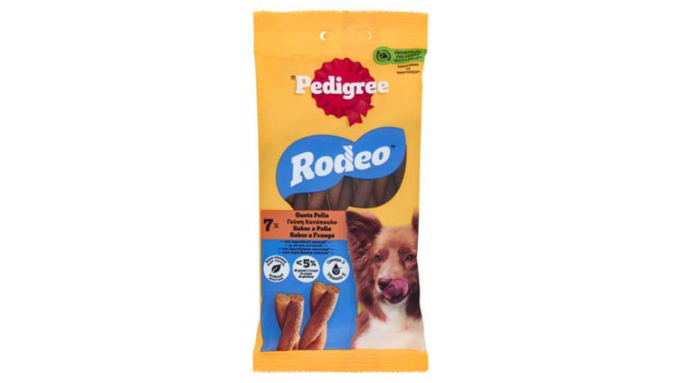 Pedigree Rodeo x7 con Pollo 123 g