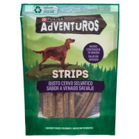 Purina Adventuros Cane Strips Snack Cane al gusto cervo 90 g