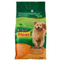 Purina Friskies Balance Crocchette per Cani con Pollo e Manzo e con verdure 1,5 kg