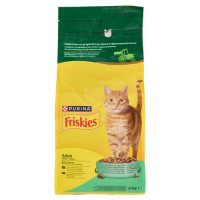 Purina Friskies Cibo per Gatti con Coniglio e Pollo e con Verdure 2 kg