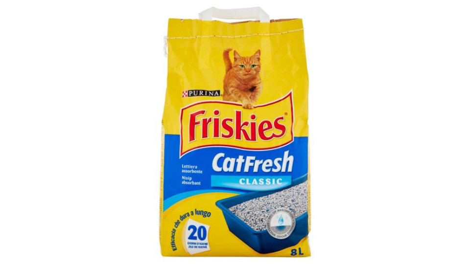 Purina Friskies Gatto CatFresh Classic Lettiera 8 L