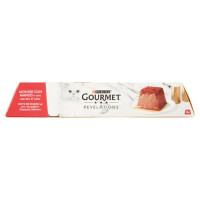 Purina Gourmet Revelations mousse gatto con manzo 4x57g