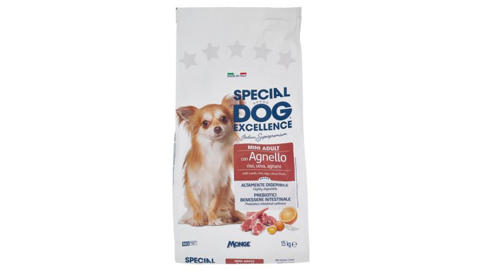 Special Dog Excellence Mini Adult con Agnello 1,5 kg