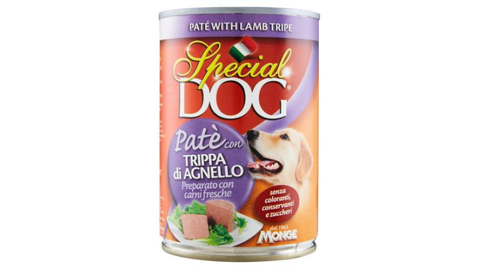 Special Dog Patè Junior Pollo e Riso 400 g