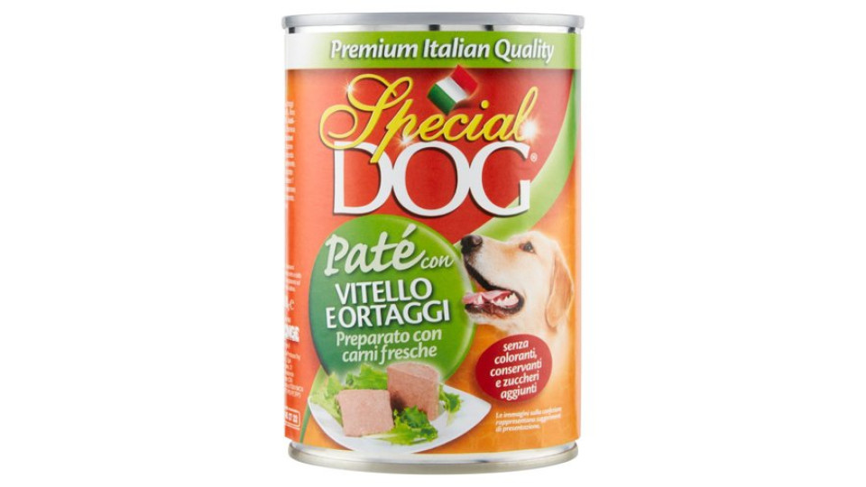 Special Dog Patè con Vitello e Ortaggi 400 g