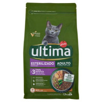 ULTIMA CAT STERIL.POLLO 1,5KG
