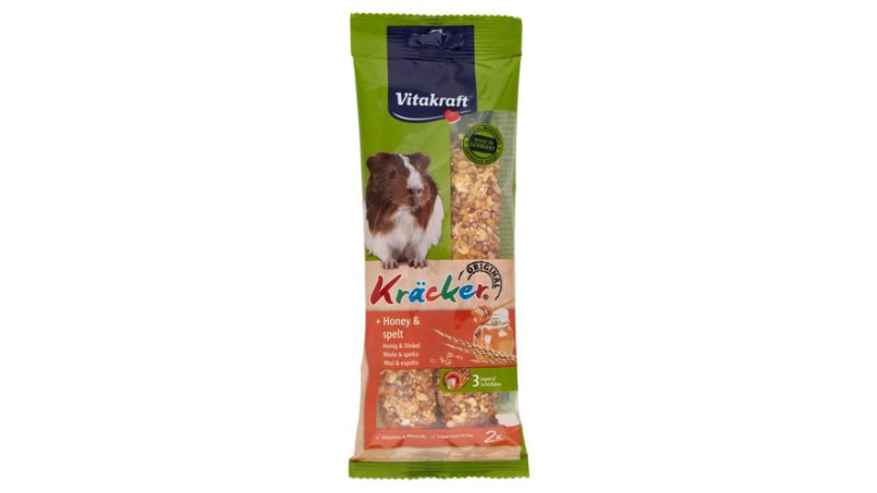 Vitakraft Kräcker Original + Miele & spelta porcellini d'India 2 pezzi 112 g