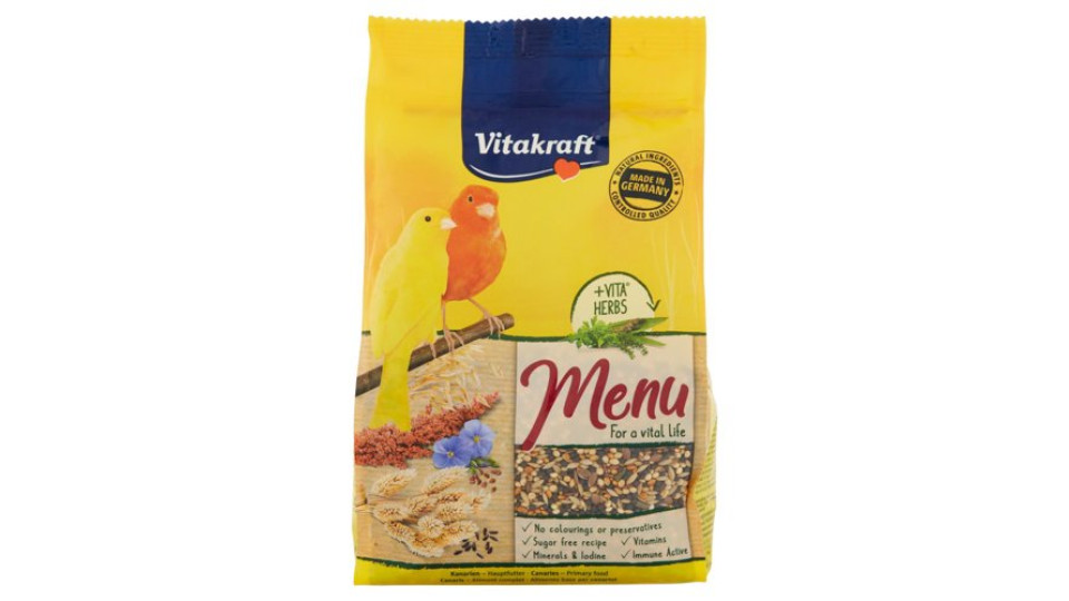 Vitakraft Menu Alimento base per canarini 500 g