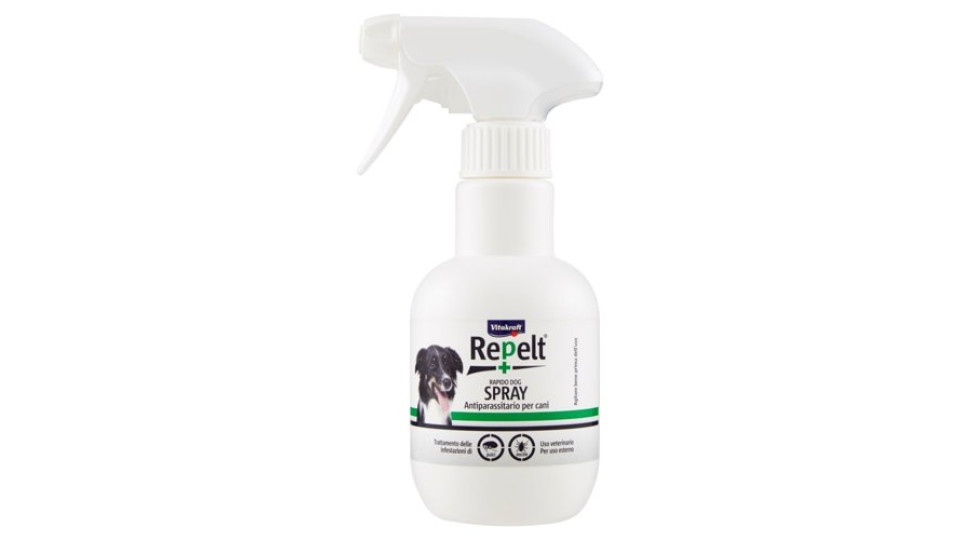 Vitakraft Repelt Rapido Dog Spray Antiparassitario per cani 250 ml