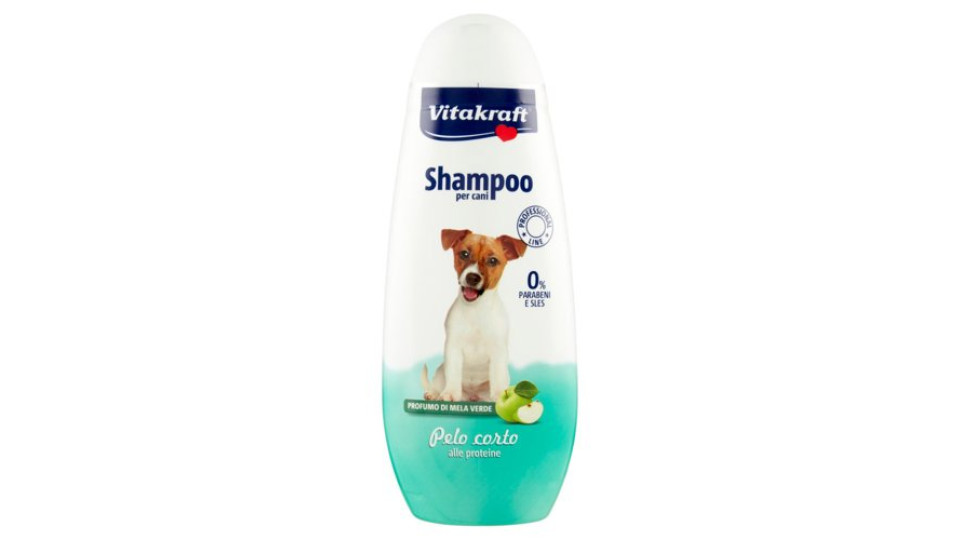 Vitakraft Shampoo per cani Pelo corto alle proteine 250 ml