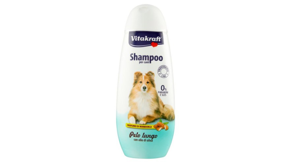 Vitakraft Shampoo per cani Pelo lungo con olio di oliva 250 ml