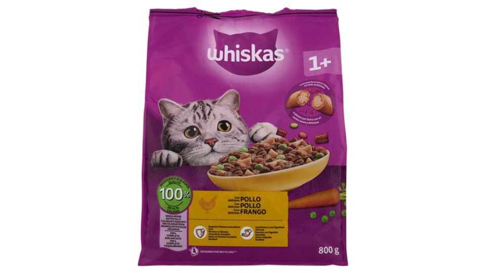 Whiskas Crocchette con delizioso Pollo 800 g