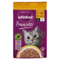 Whiskas Pranzetti Cibo Umido Gatto con Pollo e Tacchino in Salsa 6 x 50 g