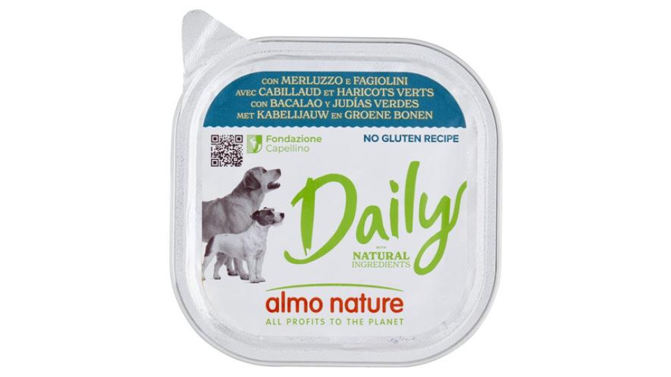 almo nature Daily con Merluzzo e Fagiolini 300 g