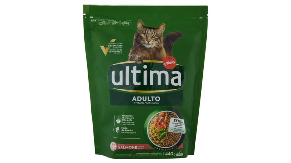 ultima Cat Adulto 1-10 Anni Salmone 440 g