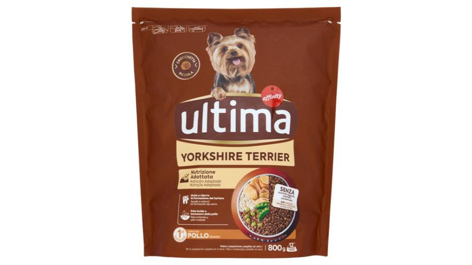 ultima Yorkshire Terrier Pollo 800 g
