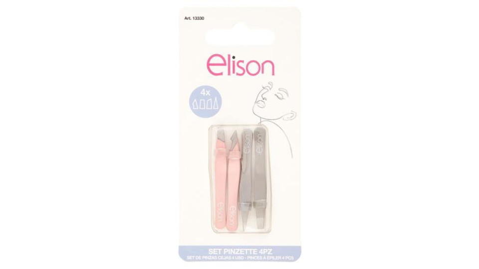 4 PINZETTE Set Pinzette 4 pz