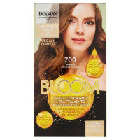 Dikson Bloom Crema Colorante + Trattamento Rigenerante per Capelli 700 Biondo