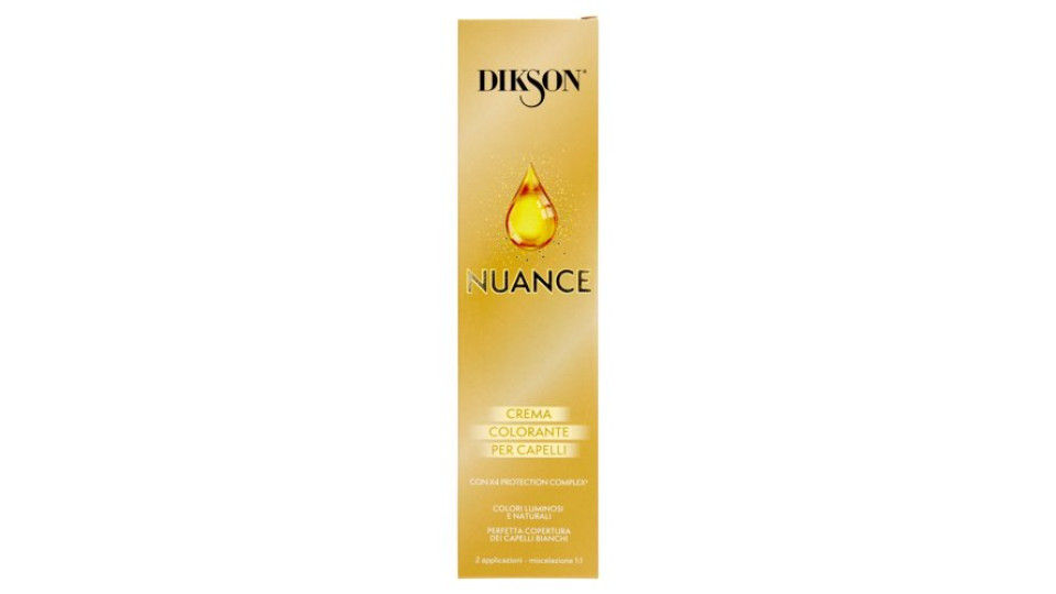 Dikson Nuance Crema Colorante per Capelli 45RM - 4.5 Mogano Scuro 100 ml