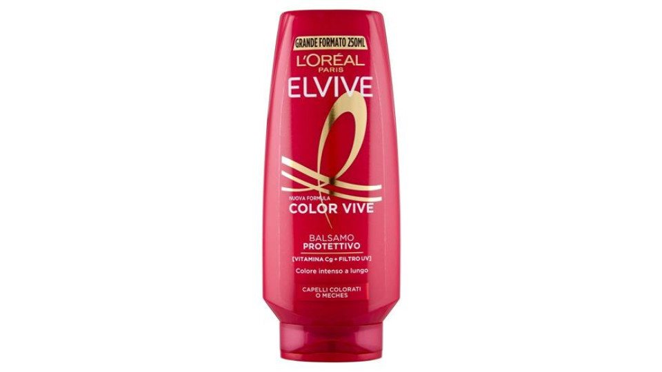 Elvive Color Vive Balsamo Protettivo, per Capelli Colorati o Meches, 250 ml