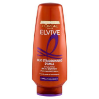 Elvive Olio Straordinario d'Amla Balsamo Ricci Definiti, per Capelli Ricci, Secchi, 250 ml
